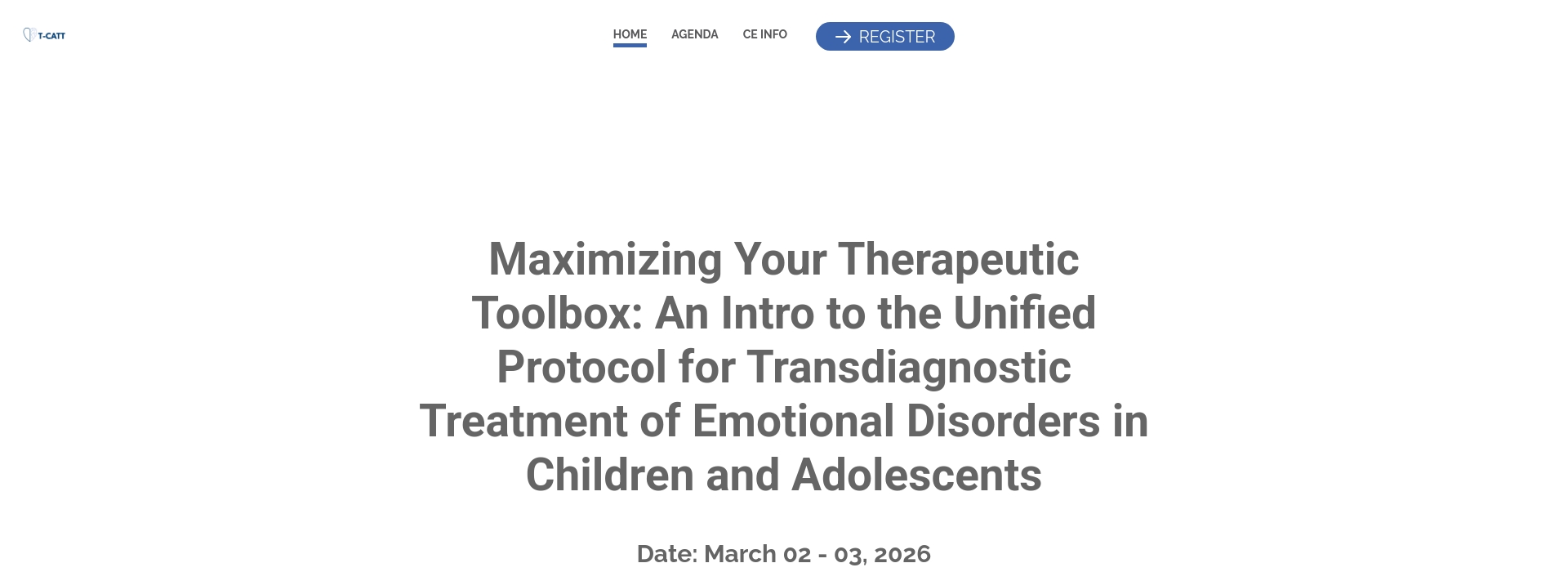 Maximizing Your Therapeutic Toolbox An Intro To The Unified Protocol